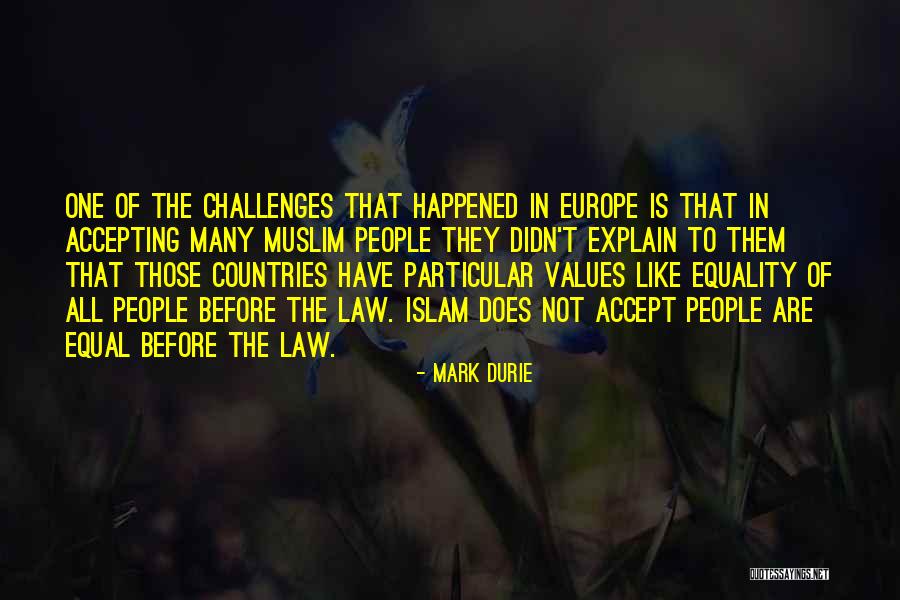 Equality Before The Law Quotes By Mark Durie Equality Before The Law Quotes By Mark Durie