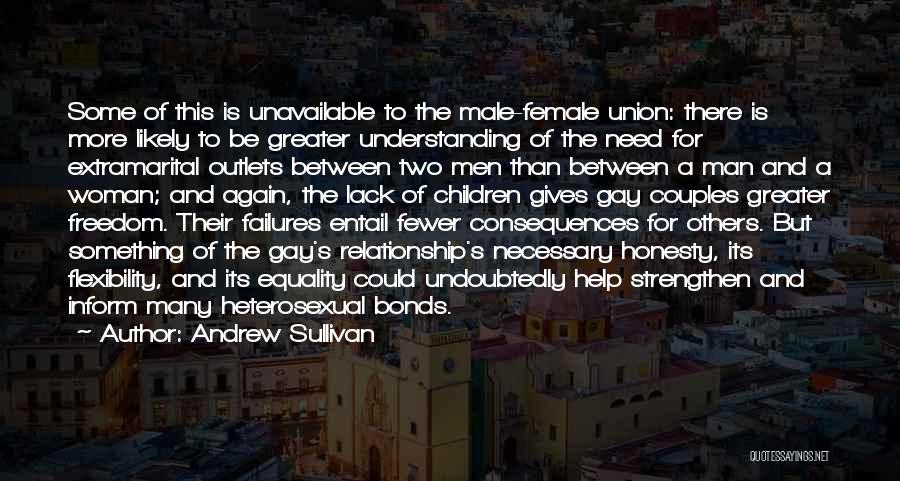 Equality Between Man And Woman Quotes By Andrew Sullivan