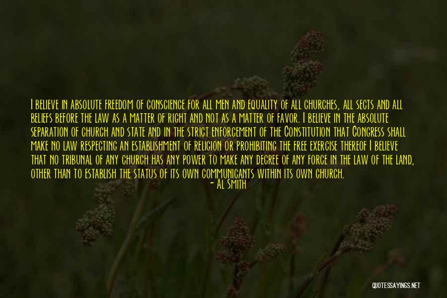 Equality From The Constitution Quotes By Al Smith Equality From The Constitution Quotes By Al Smith