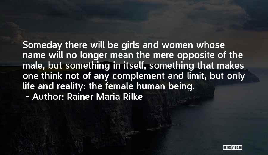 Equality Human Quotes By Rainer Maria Rilke