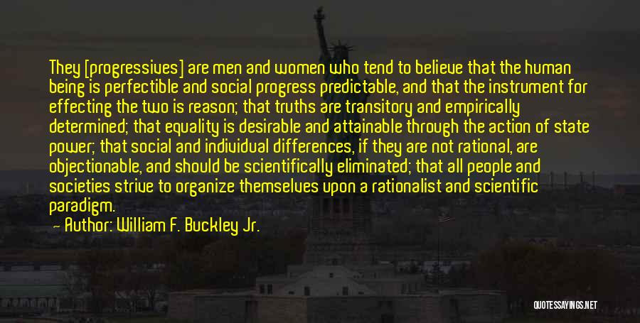 Equality Human Quotes By William F. Buckley Jr.