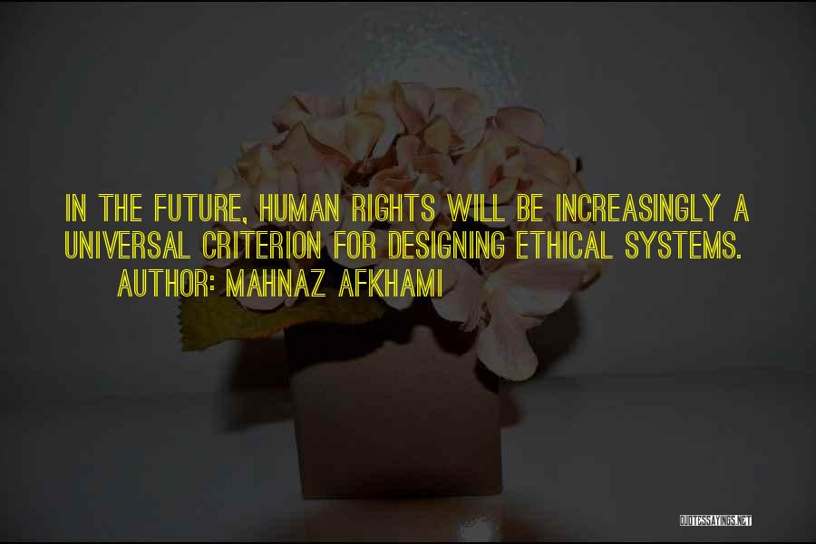 Equality Human Rights Quotes By Mahnaz Afkhami