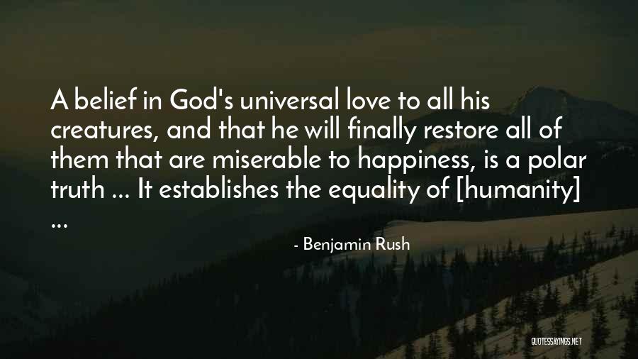 Equality In Love Quotes By Benjamin Rush Equality In Love Quotes By Benjamin Rush