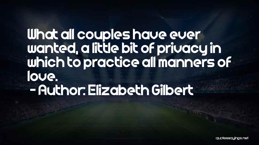 Equality In Marriage Quotes By Elizabeth Gilbert