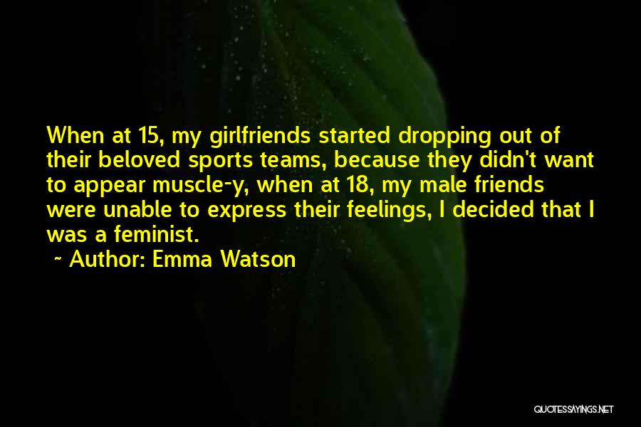 Equality In Sports Quotes By Emma Watson