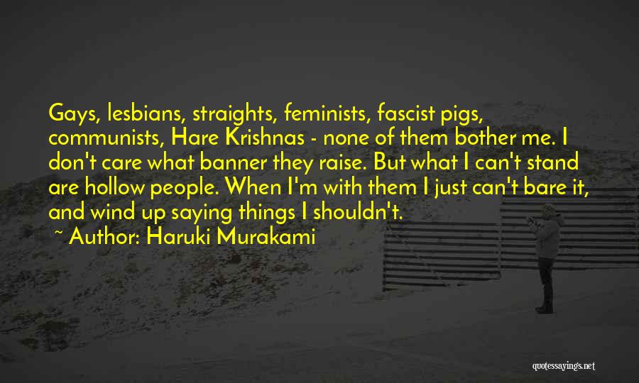 Equality Lgbt Quotes By Haruki Murakami
