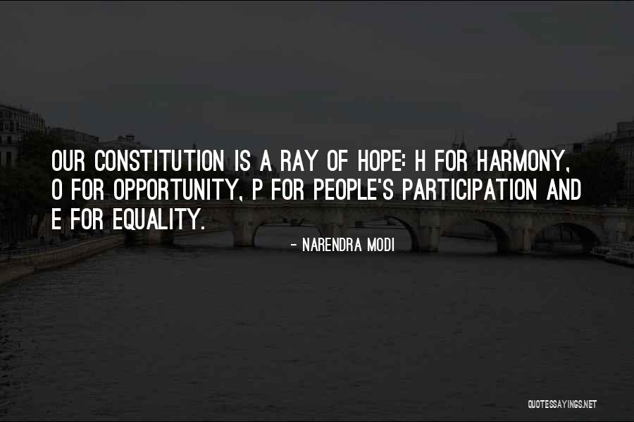 Equality Of Opportunity Quotes By Narendra Modi Equality Of Opportunity Quotes By Narendra Modi