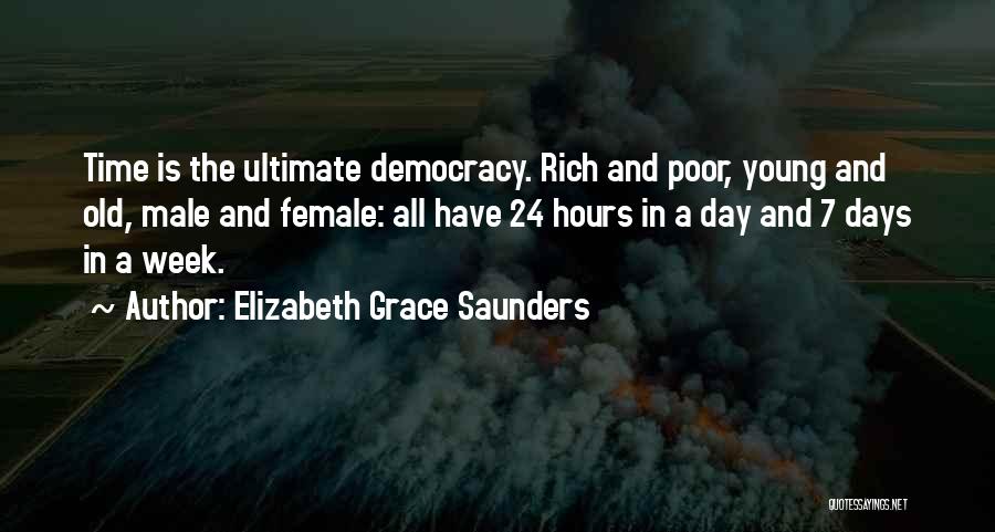 Equality Of Rich And Poor Quotes By Elizabeth Grace Saunders