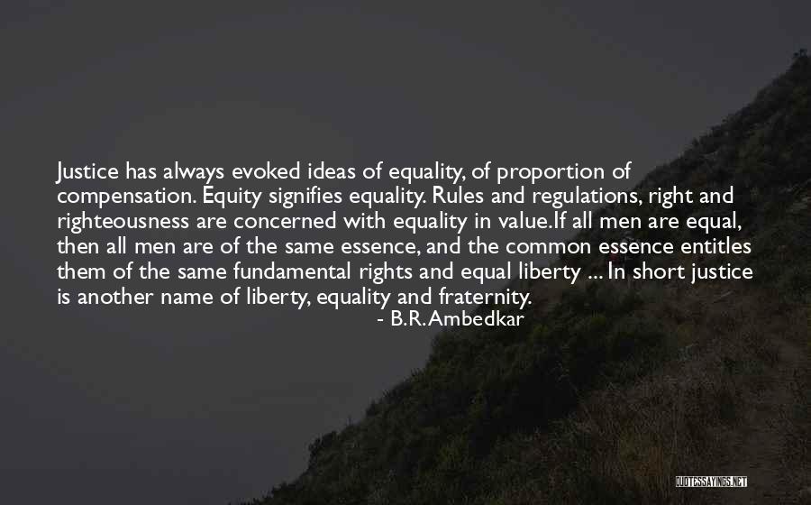 Equality Vs Equity Quotes By B.R. Ambedkar Equality Vs Equity Quotes By B.R. Ambedkar