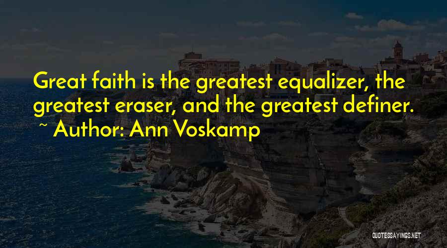 Equalizer Quotes By Ann Voskamp