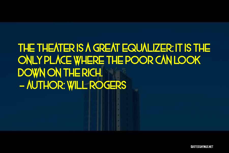 Equalizer Quotes By Will Rogers