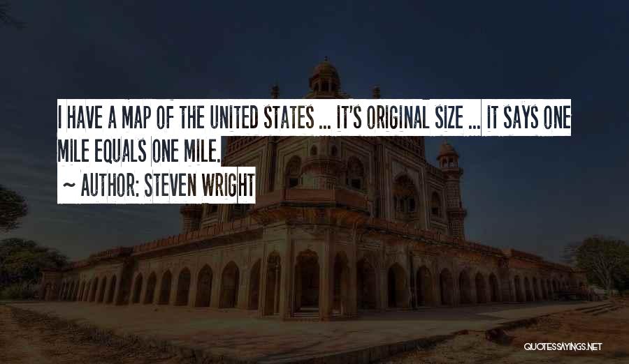 Equals Quotes By Steven Wright