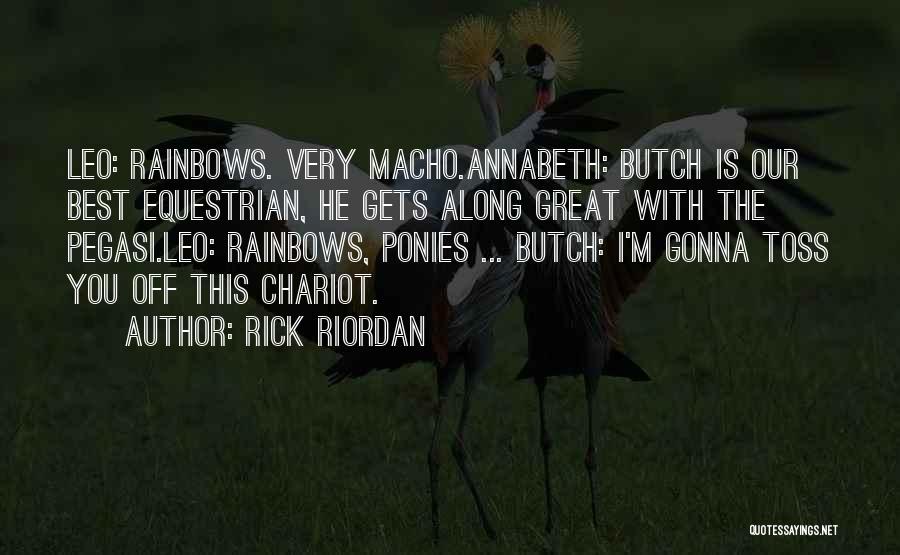 Equestrian Quotes By Rick Riordan