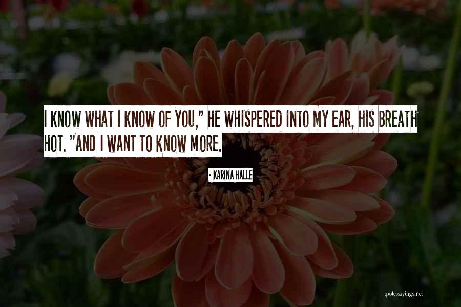 Equihua Thrift Quotes By Karina Halle Equihua Thrift Quotes By Karina Halle
