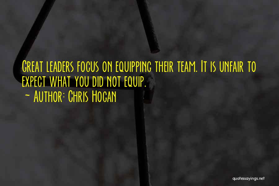Equip Quotes By Chris Hogan