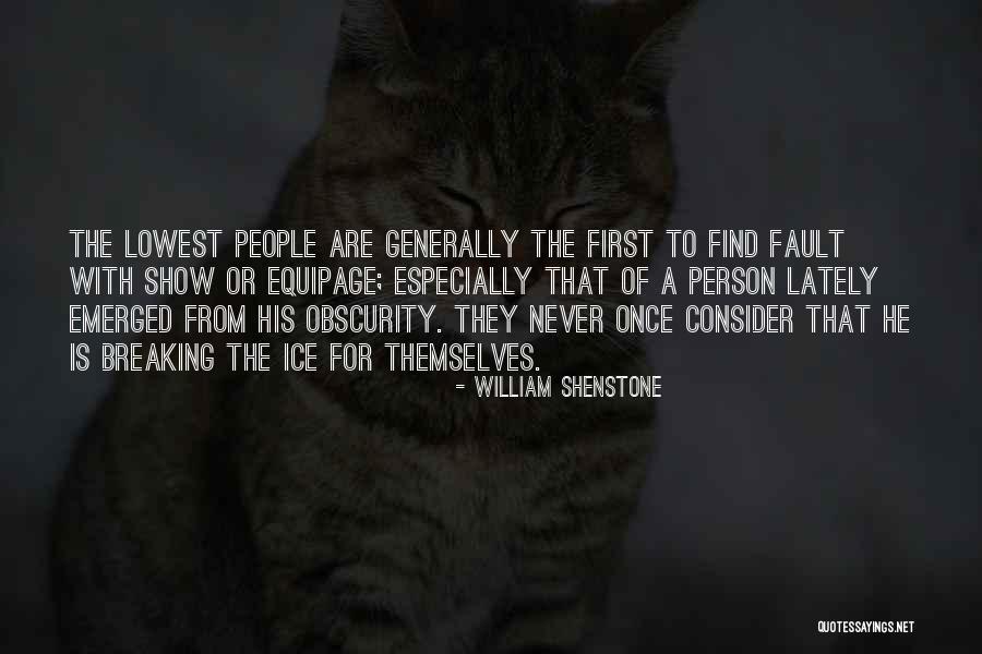 Equipage Quotes By William Shenstone Equipage Quotes By William Shenstone