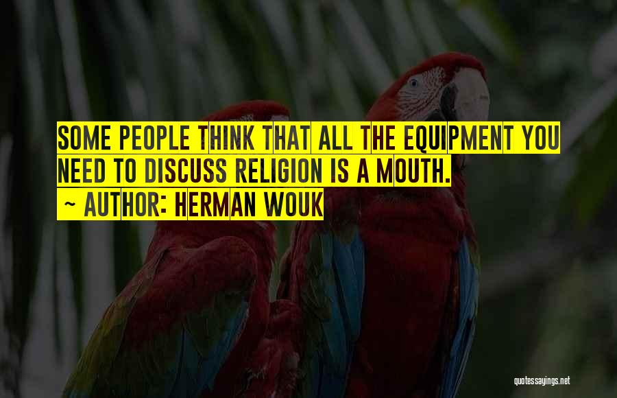 Equipment Quotes By Herman Wouk