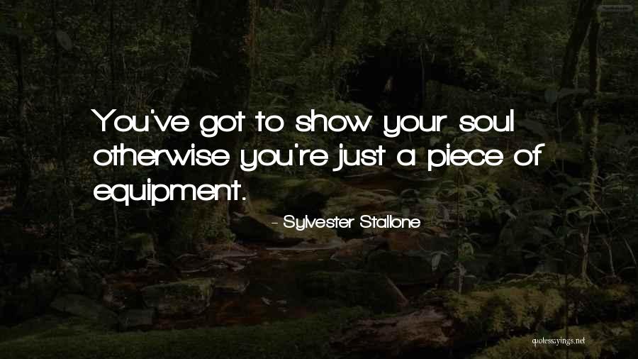 Equipment Quotes By Sylvester Stallone