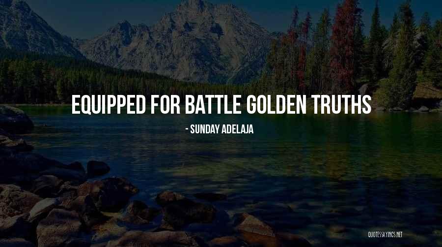 Equipped Quotes By Sunday Adelaja