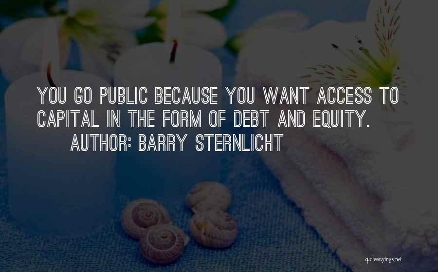Equity Quotes By Barry Sternlicht