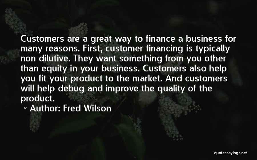 Equity Quotes By Fred Wilson