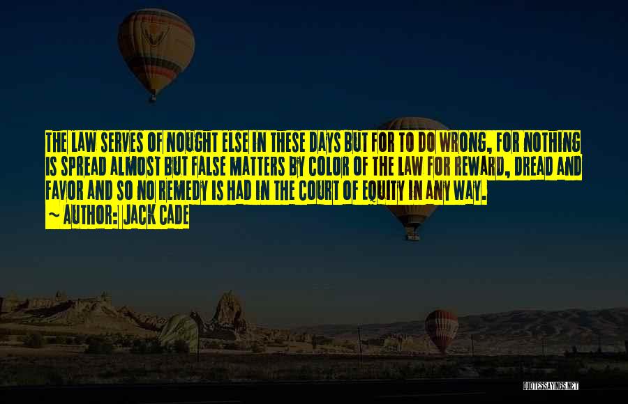 Equity Quotes By Jack Cade
