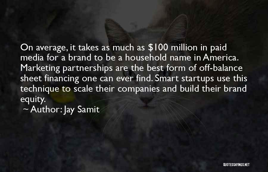 Equity Quotes By Jay Samit