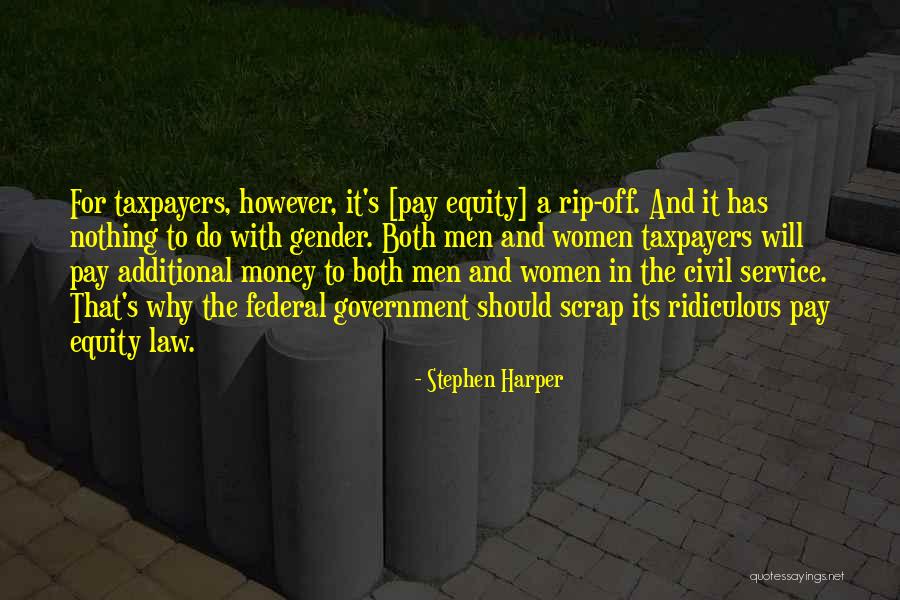 Equity Quotes By Stephen Harper