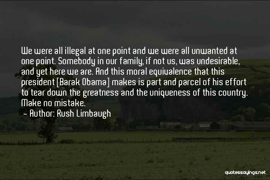 Equivalence Quotes By Rush Limbaugh