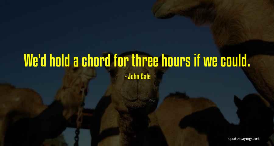 Equivalences For Cooking Quotes By John Cale
