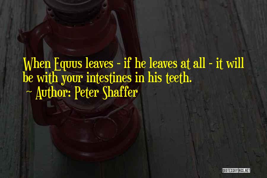 Equus Peter Shaffer Quotes By Peter Shaffer