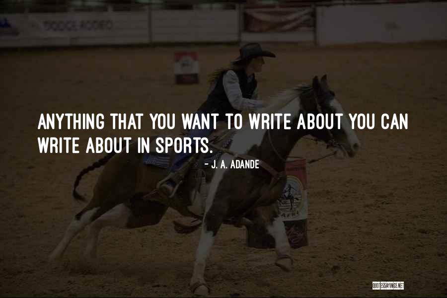 Eramos O Quotes By J. A. Adande Eramos O Quotes By J. A. Adande