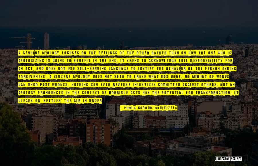 Erase The Past Quotes By Pumla Gobodo-Madikizela Erase The Past Quotes By Pumla Gobodo-Madikizela