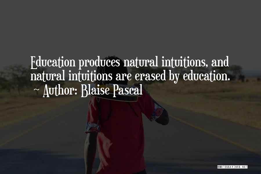 Erased Quotes By Blaise Pascal