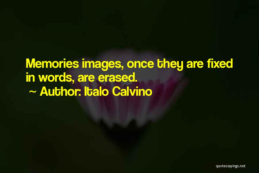 Erased Quotes By Italo Calvino