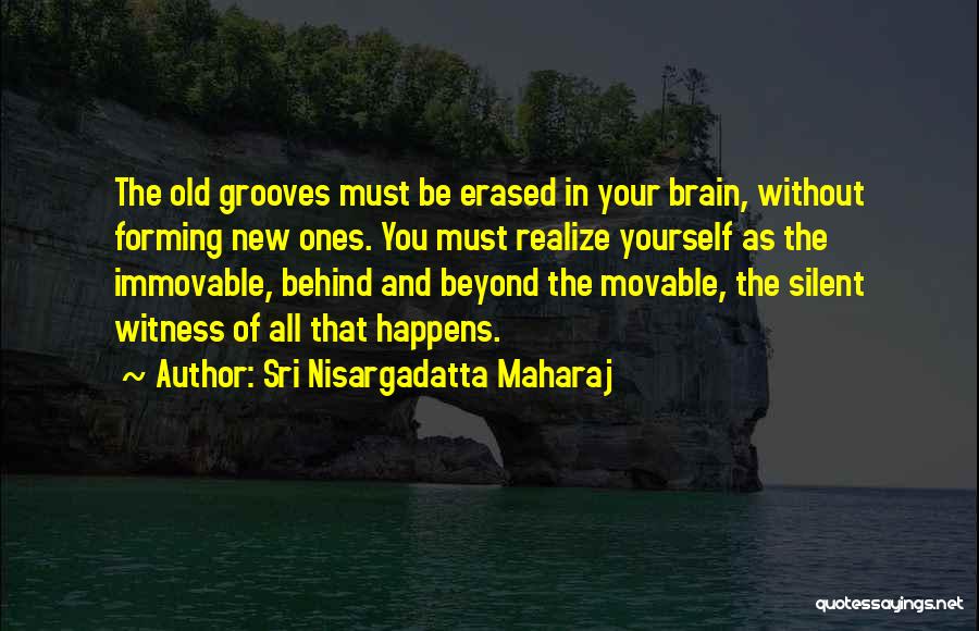 Erased Quotes By Sri Nisargadatta Maharaj