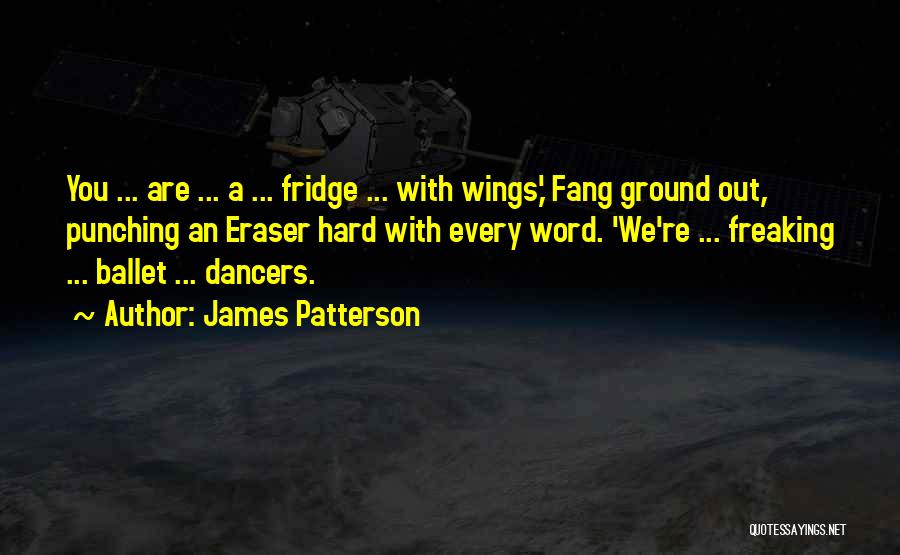 Eraser Quotes By James Patterson