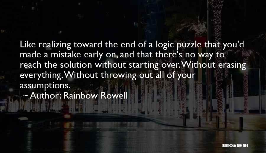 Erasing Quotes By Rainbow Rowell