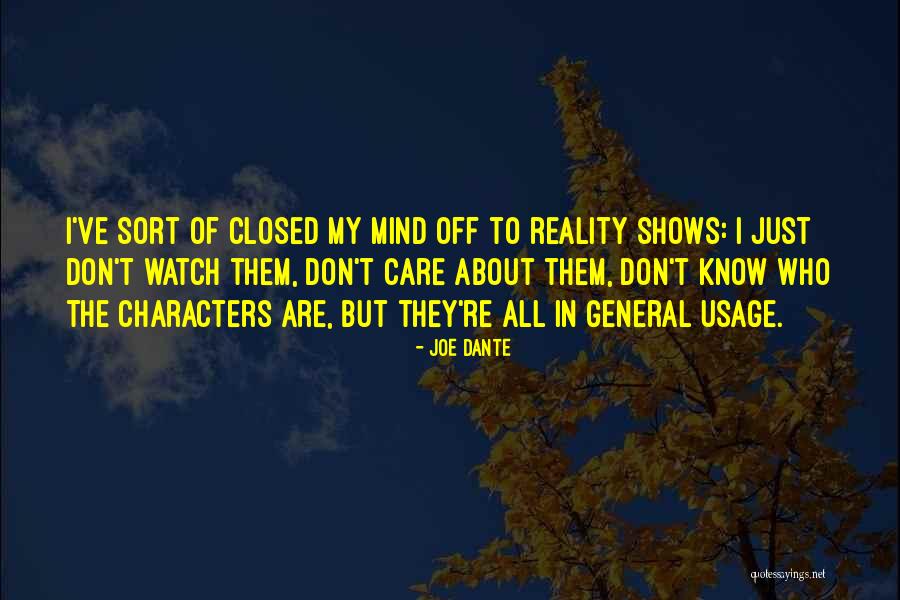 Erdel Terijer Quotes By Joe Dante Erdel Terijer Quotes By Joe Dante
