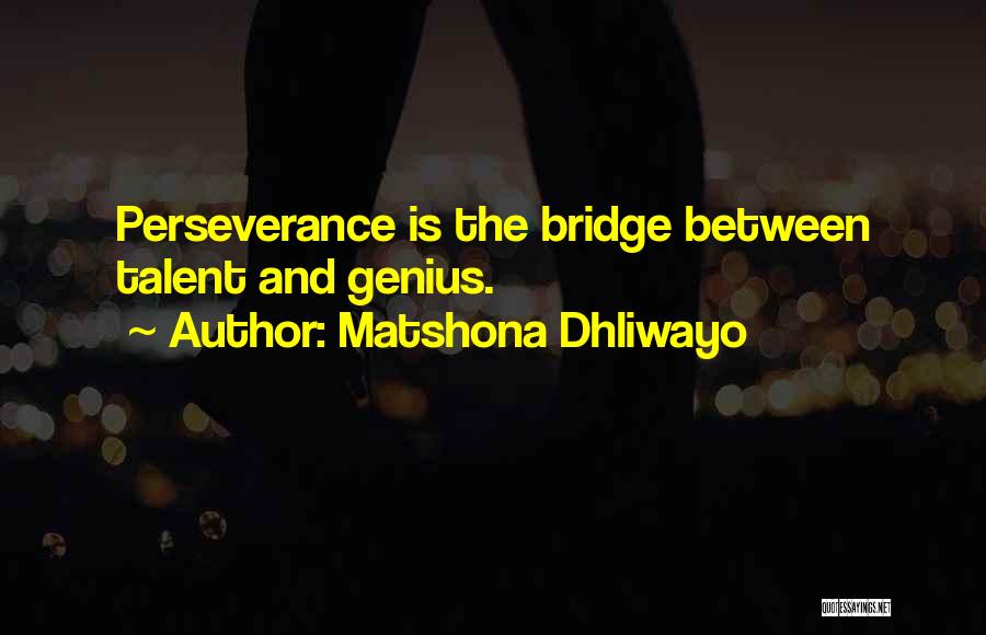 Erdelystat Quotes By Matshona Dhliwayo