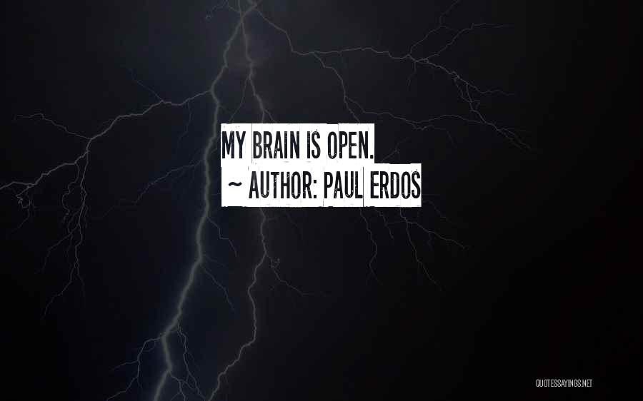 Erdos Quotes By Paul Erdos