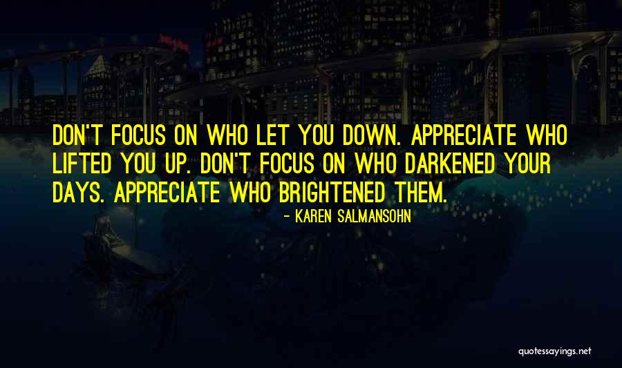 Erelin Quotes By Karen Salmansohn Erelin Quotes By Karen Salmansohn