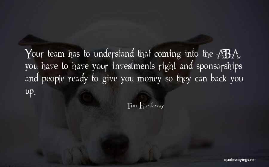 Erendira Baja Quotes By Tim Hardaway Erendira Baja Quotes By Tim Hardaway