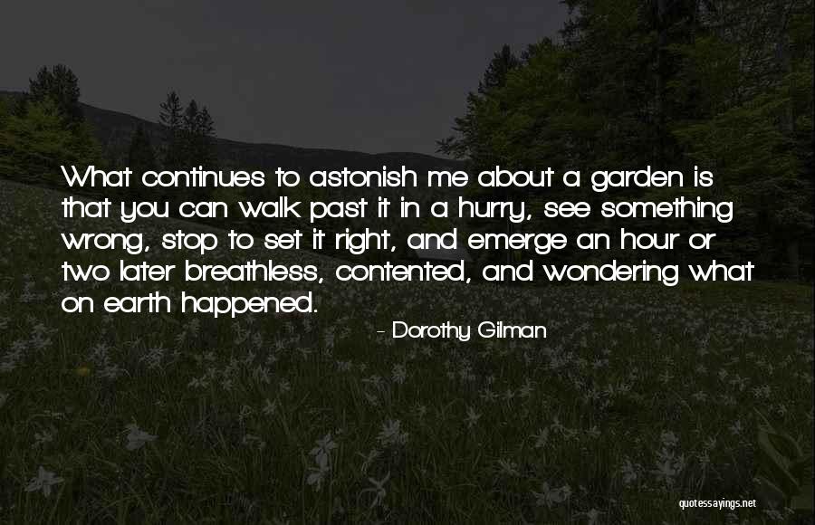 Erhabener Quotes By Dorothy Gilman Erhabener Quotes By Dorothy Gilman