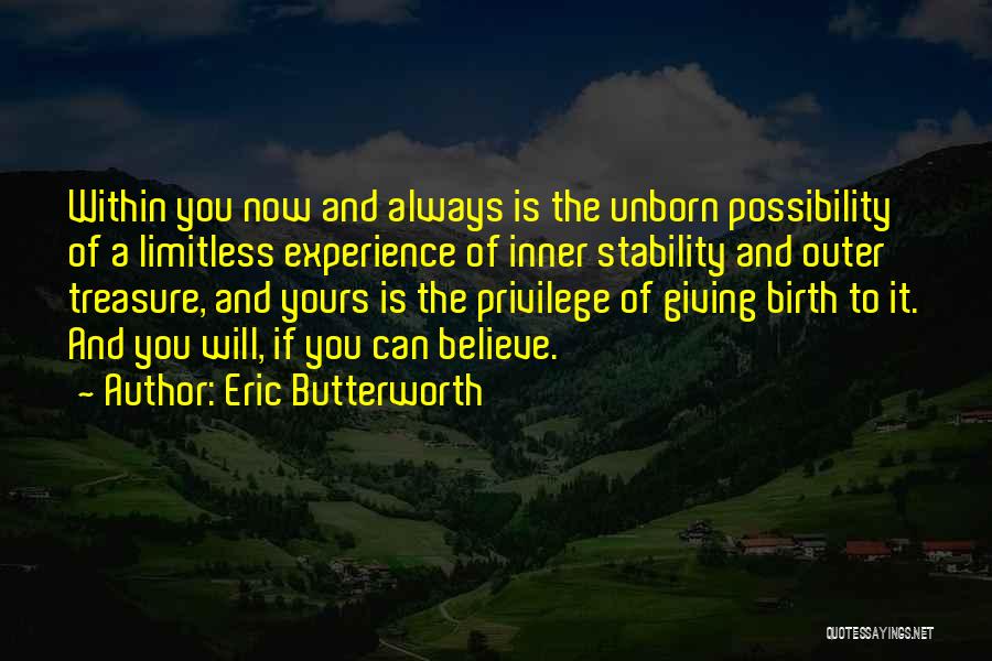 Eric Butterworth Quotes 984916