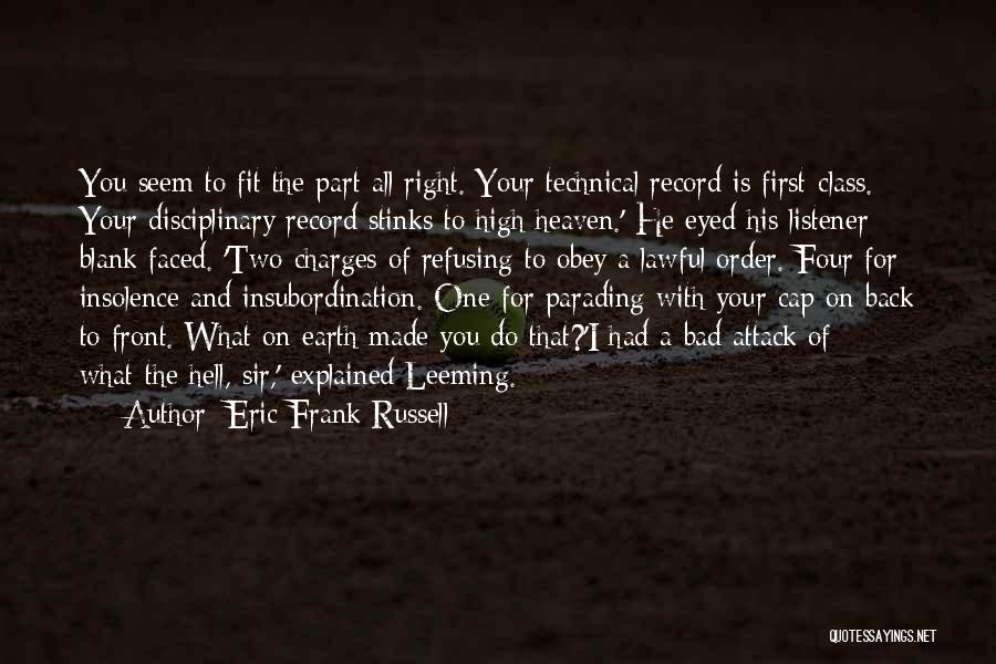 Eric Frank Russell Quotes 1571732