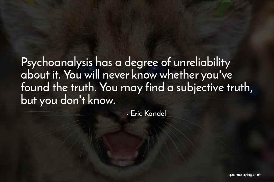 Eric Kandel Quotes 557079