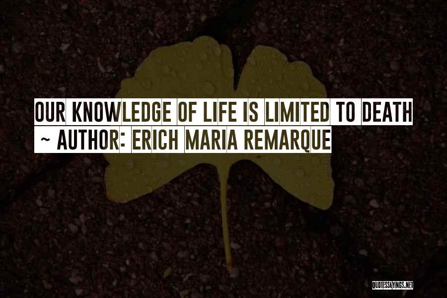 Erich Maria Remarque Quotes 1155641