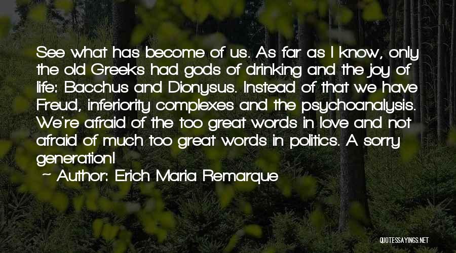 Erich Maria Remarque Quotes 274269