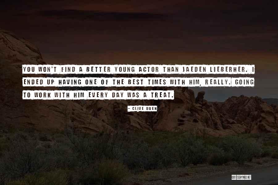 Erichson Cupping Quotes By Clive Owen Erichson Cupping Quotes By Clive Owen